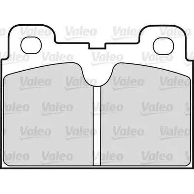 Тормозные колодки, дисковые, комплект VALEO BA CYW80 540111 LWM8G3 229890