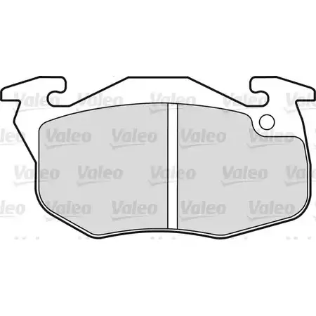 Тормозные колодки, дисковые, комплект VALEO 0W1O7 BM XKG 229969 540477