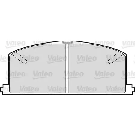 Тормозные колодки, дисковые, комплект VALEO 230198 58ZP7P M 551043 71MCSX