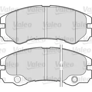 Тормозные колодки, дисковые, комплект VALEO FBQRT 21 845 598323 232822
