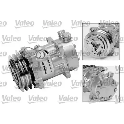 Компрессор кондиционера VALEO 0APZCC 2 JQHAY 234494 699005 изображение 0