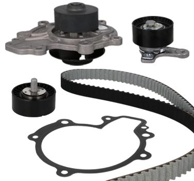 Комплект ремня ГРМ с помпой GRAF KP1068-1 466 K9H 1440290683