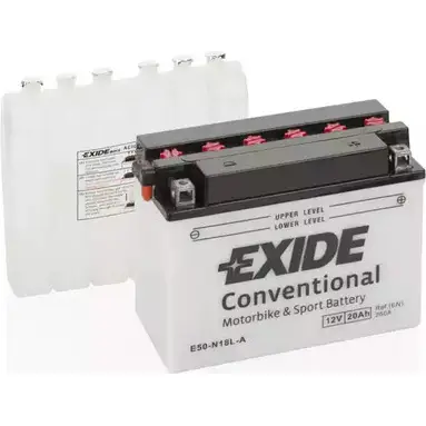 Аккумулятор 20 ач обратная 260 а 12 в 205x90x162 EXIDE 264852 Y50-N18L-A E50N18LA 520 012 020