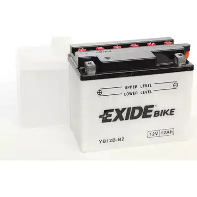 Аккумулятор 12 ач прямая 120 а 12 в 160x90x130 EXIDE 264932 YB12B-B2 512 012 012 EB12BB2 изображение 0