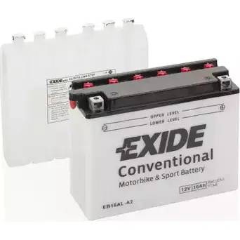 Аккумулятор 16 ач обратная 175 а 12 в 205x70x162 EXIDE 264948 EB16ALA2 516 016 012 YB16AL-A2