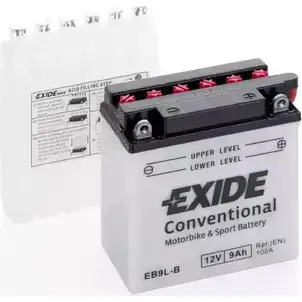 Аккумулятор EXIDE 265060 509 015 008 EB9LB YB9L-B изображение 0
