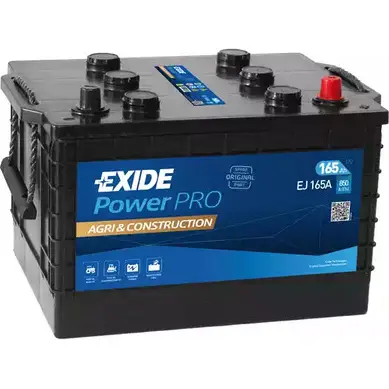 Аккумулятор 165 ач обратная 850 а 12 в 354x241x285 EXIDE 3661024036948 G 9LSUT 265186 EJ165A