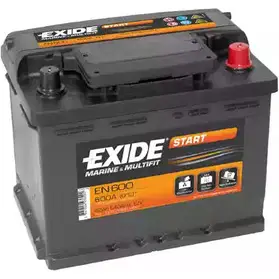Аккумулятор 62 ач обратная 540 а 12 в 242x175x190 EXIDE EN600 5550 0 56000 265257