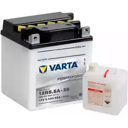Аккумулятор VARTA 12N5.5A-3B 265415 506012004A514 12N5.5A-3B (12N5.5A-3B)