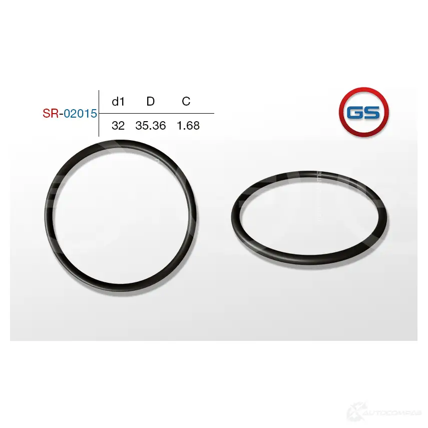 Резиновое кольцо 32 1.68 GS Y8D7 8FU 1440792697 SR-02015 изображение 0