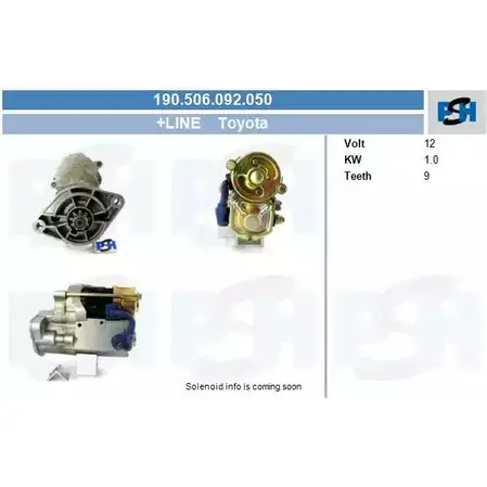Стартер CV PSH 282895 B1O8B HMZ RLW 190.506.092.050 изображение 0