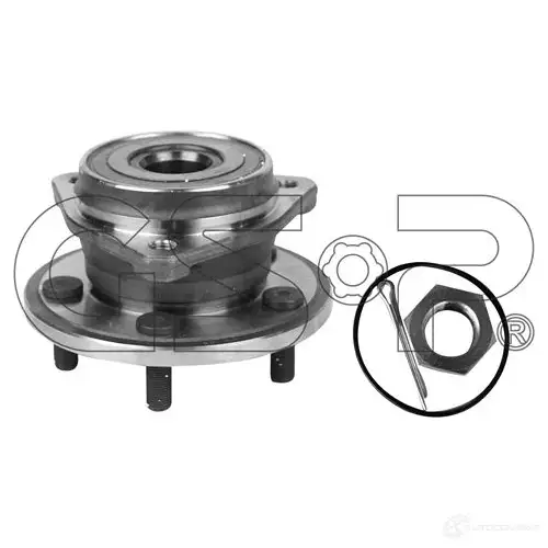 Подшипник ступицы колеса GSP GHA3 27010K QNRSFTR 9327010K 2766602