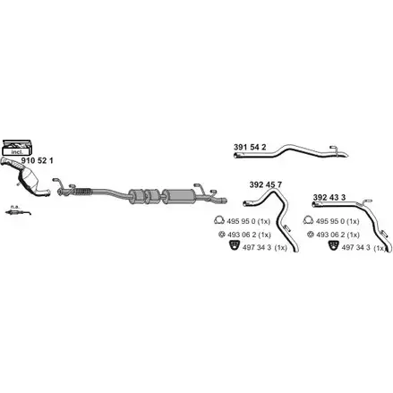 Система выпуска ОГ ERNST R5AKGZR 071609 ISG RX 296917 изображение 0