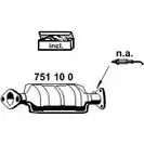 Система выпуска ОГ ERNST 298380 9ZPCH 5FDL B9 140046 изображение 0