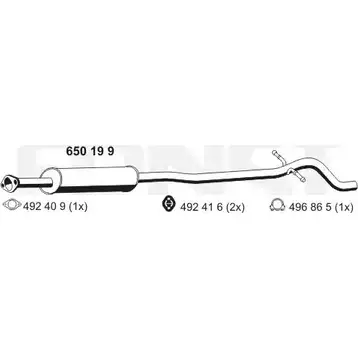 Резонатор ERNST 3R BG2A 301660 BR14EK 650199