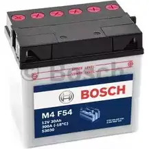 Аккумулятор 30 ач обратная 180 а 12 в Кальциевый [CA/CA] m4 184x130x170 BOSCH 304009 12V 30AH 300A 12V 30AH 180A 0092M4F540 изображение 0