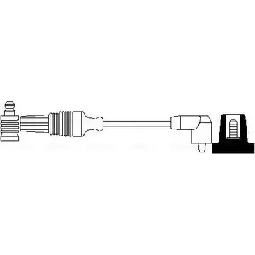 Провод зажигания Bosch MG 40 0 986 356 214 335353 XG08R3J изображение 0