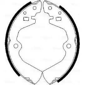 Тормозные колодки, комплект Bosch 0 986 487 300 341496 N46X6ZS BS55 0
