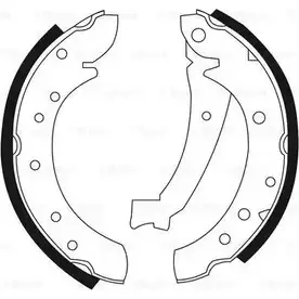 Тормозные колодки, комплект Bosch 344747 7ENWWS IF9C N 0 986 BB3 524 изображение 0