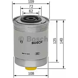 Топливный фильтр Bosch 1 457 434 185 LKO3N 349441 N 4185 изображение 0