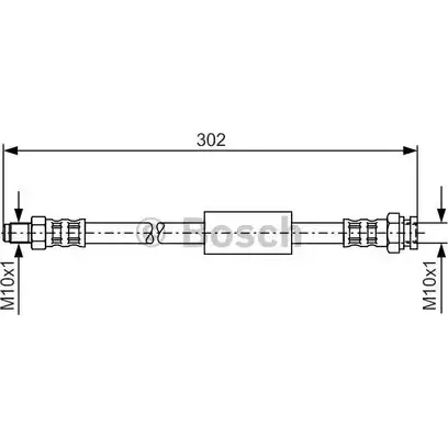 Тормозной шланг Bosch 353076 B H375 1 987 476 682 2Z17R1S