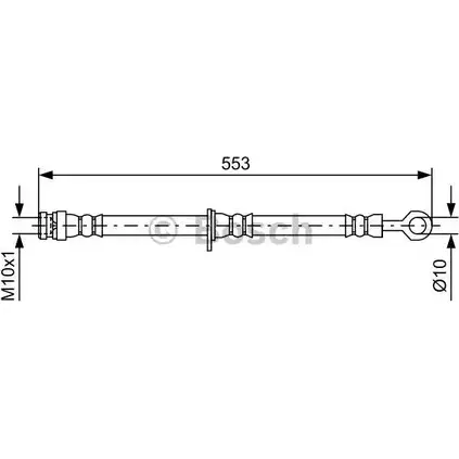 Тормозной шланг Bosch BH16 12 BH1958 354821 1 987 481 728