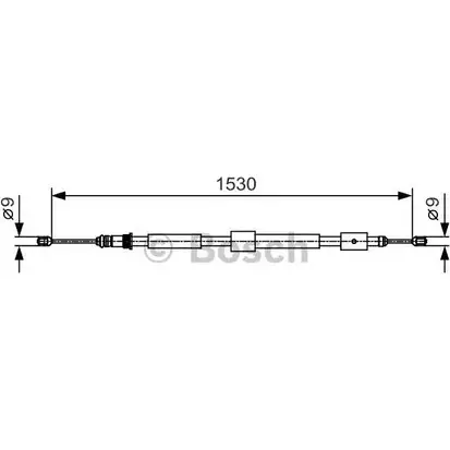 Трос ручника Bosch 355184 BC1 008 8DW9T 1 987 482 114