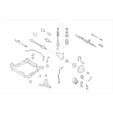 Рулевое управление SACHS FORD-MONDE-FS004 X HOVO9O 401944 изображение 0