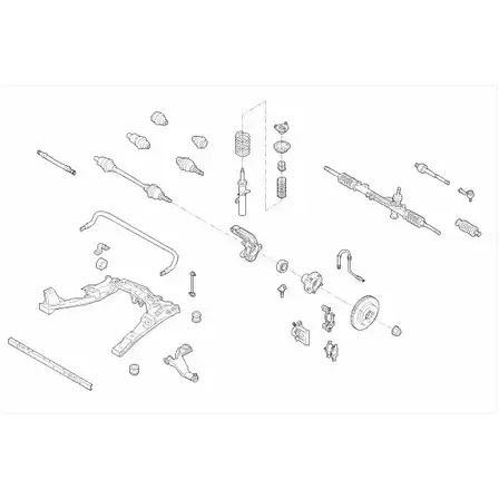 Рулевое управление SACHS FORD-MONDE-FS039 71KVJ 7D 402014