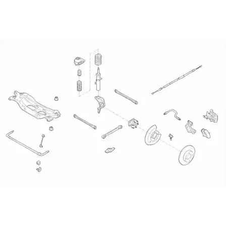 Рулевое управление SACHS 402082 FORD-MONDE-RS027 P VOSI