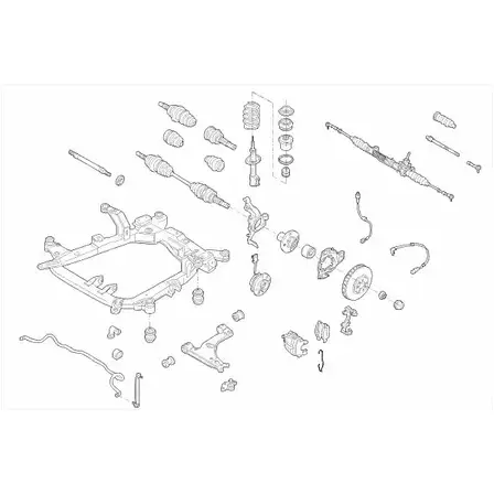 Рулевое управление SACHS B 3S5T32 OPEL-ASTRA-FS060 402552 изображение 0