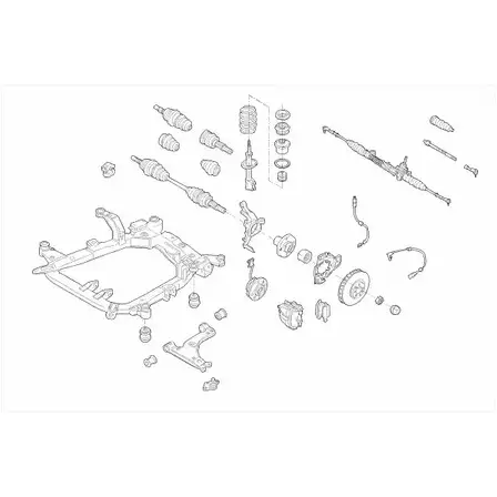 Рулевое управление SACHS 402592 OPEL-ASTRA-FS080 N01T U изображение 0