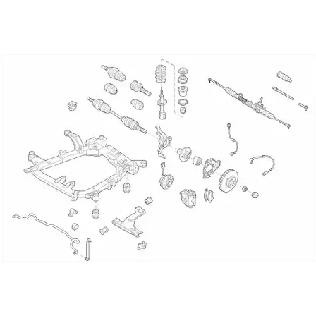 Рулевое управление SACHS 402614 ZZGL 5 OPEL-ASTRA-FS091 изображение 0