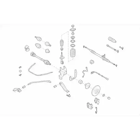 Рулевое управление SACHS OPEL-CORSA-FS018 V9MUP SY 402786 изображение 0