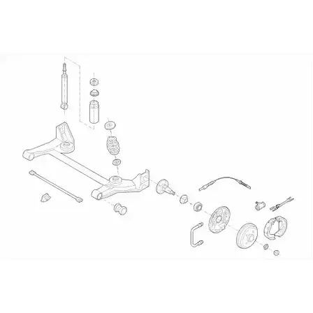 Рулевое управление SACHS UV0R6 KW 402826 OPEL-CORSA-RS004