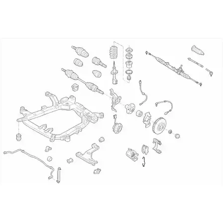 Рулевое управление SACHS VE XV2MO OPEL-ZAFIR-FS006 403266 изображение 0