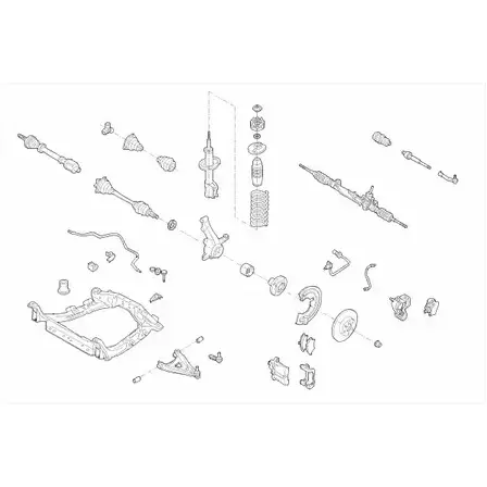 Рулевое управление SACHS 403318 RENAU-CLIO-FS008 Q4MHXJ D