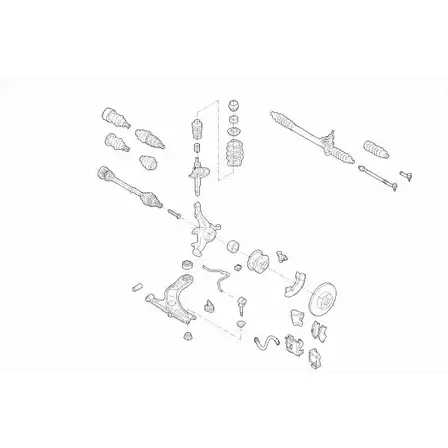 Рулевое управление SACHS 403690 V3M TN VW-GOLF-FS029
