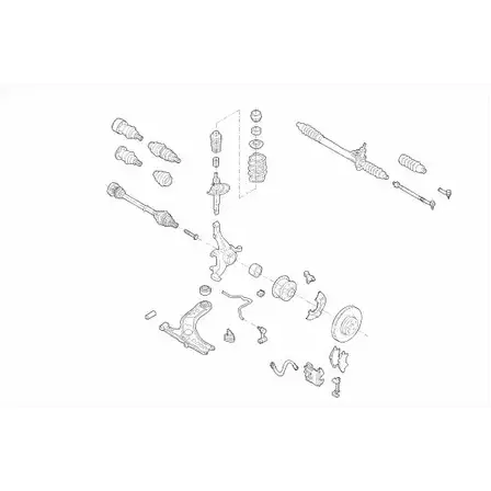 Рулевое управление SACHS 403712 VW-GOLF-FS040 Q EVS2