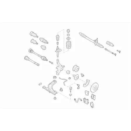 Рулевое управление SACHS 403722 DE7 NP VW-GOLF-FS045