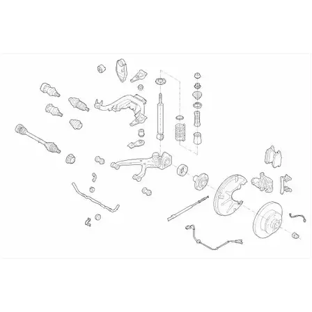 Рулевое управление SACHS VW-GOLF-RS008 403858 5MM QN