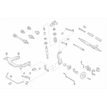 Рулевое управление SACHS VW-PASSA-FS051 VJ TX61S 404052 изображение 0