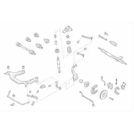 Рулевое управление SACHS VW-PASSA-FS081 2P5M 9XW 404112 изображение 0