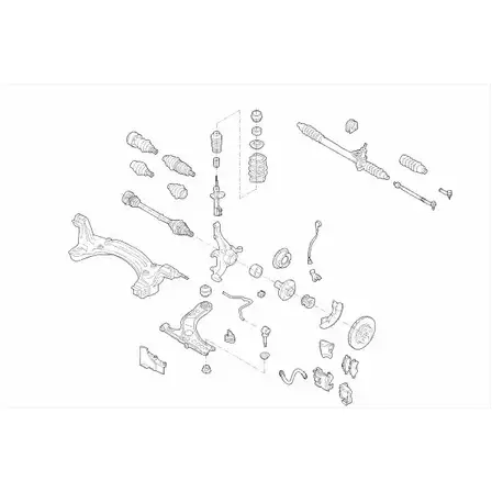 Рулевое управление SACHS JY4 WDOK 404194 VW-POLO-FS002
