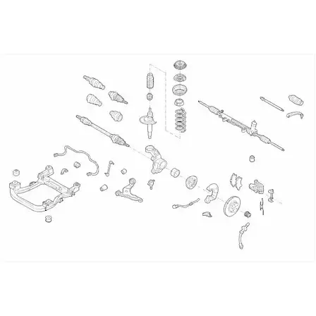 Рулевое управление SACHS 404404 CUGA 0 VW-TRANS-FS010 изображение 0