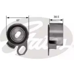 Натяжной ролик ГРМ GATES T41196 DVPJTR 6 RAMWSU 412431 изображение 0