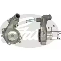 Водяной насос, помпа GATES WP0047 413624 6 L9PX3 L7LBZO3