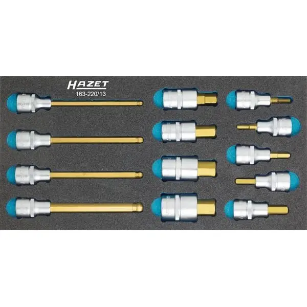 Набор разъемов HAZET 4000896168286 16322013 3977166 E1BV WQ