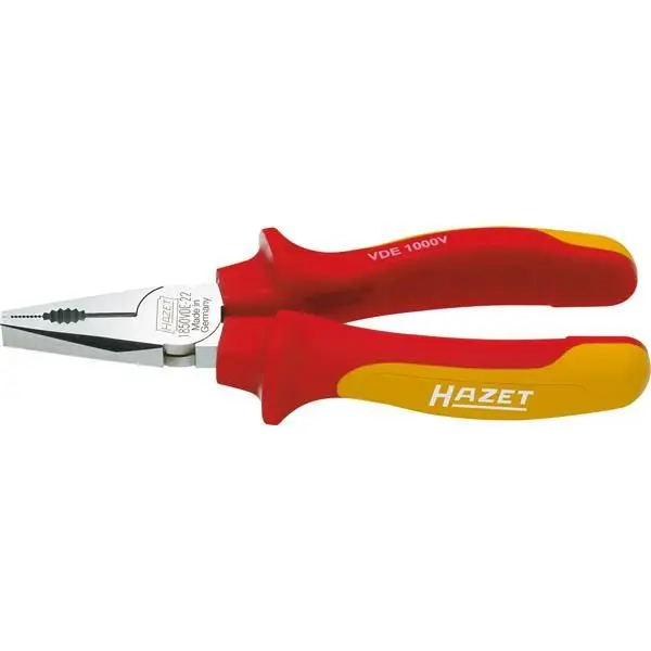 Комбинированные плоскогубцы HAZET 72C JRF 4000896007202 3977778 1850vde22