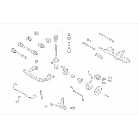 Подвеска колеса LEMFORDER AUDI-80-FL008 248H9JF 452007 JOV P41E